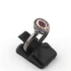 1 Pc  Designer Ruby Oval  Shape Ring - Oxidized Silver  - Ruby Ring-Size 8.5  Rd147