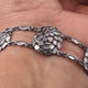 1 Pc Excellent Designer Pave Diamond With Rose Cut Diamonds Bracelet - 925 Sterling Silver - Polki Bracelet Size: 7.5 Inches   BD202