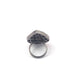 1 PC Pave Diamond With Rose Cut Diamond Pear Shape Ring - 925 Sterling Silver- Polki Ring Size-5.75 Rd230