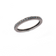 1 Pc Blue Diamond Round Band Ring- 925 Sterling Silver, Oxidized Ring- Antique Jewelry, Women Ring RD397