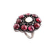 1 PC Beautiful Pave Diamond Ruby Ring Center In Ethiopian Opal - 925 Sterling Silver - Gemstone Ring Size -8 RD202