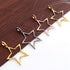 1 PC Antique Finish Pave Diamond Designer Star Pendant - 925 Sterling Silver - Diamond Pendant 39mmx27mm PD1777