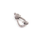 1 PC Antique Finish Pave Diamond Lobsters Over 925 Sterling Silver - Double Sided Diamond Clasp 25mmx12mm LB279