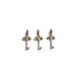 1 Pc Pave Diamond Key Charm Pendant -925 Sterling Silver - Key Pendant 25mmx12mm PD1421