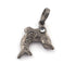1 Pc Pave Diamond Dolphin Fish Pendant - 925 Sterling Silver Dolphin Pendant - PD834