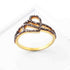 1 PC Antique Finish Pave Diamond Designer Ring - 925 Sterling Silver - Diamond Ring Size-8 RD305