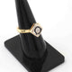 1 Pc  Rosecut Diamond Designer Square Shape Ring - 925 Sterling Vermeil - Polki Ring Rd123