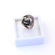 1 PC Beautiful Pave Diamond Designer Skull Ring - 925 Sterling Silver Diamond Skull Ring Size: 7.70 RD056