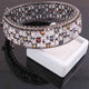 1 Pc Pave Diamond Designer Rainbow Moonstone & Multi Sapphire Bangle Bracelet- 925 Sterling Silver -Bangle With Lock Size: 2.4+ BD077