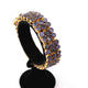 1 Pc  Tanzanite Designer Bracelet - 925 Sterling Vermeil Tanzanite Bracelet Size: 7.5 -Inches BD339