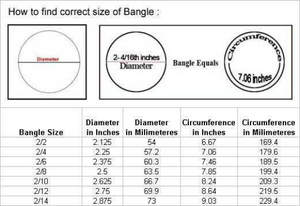 1 Pc Rose Cut Diamonds Excellent Designer Bangle - 925 Sterling Vermeil - Size: 2.25 BD103