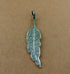 1 Pc White Topaz Large Leaf Charm pendant - 925 Sterling silver White Topaz Pendant 67mmx17mm PT199